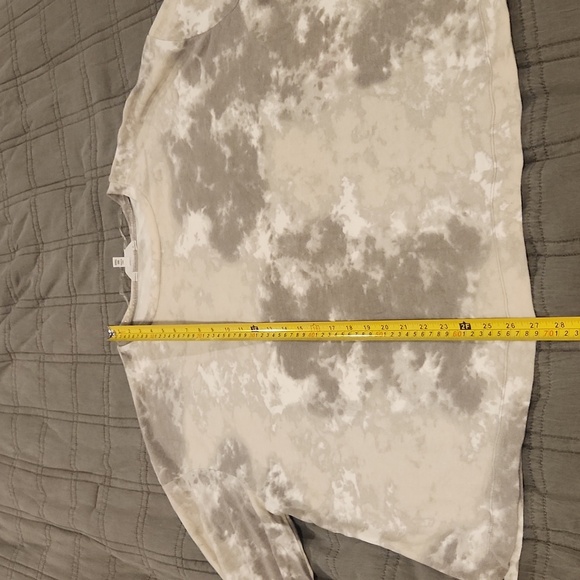 Time and Tru Tie-Dye Sweatshirt - Cream and Gray Size XXXL, new Without Tags! - Picture 6 of 7